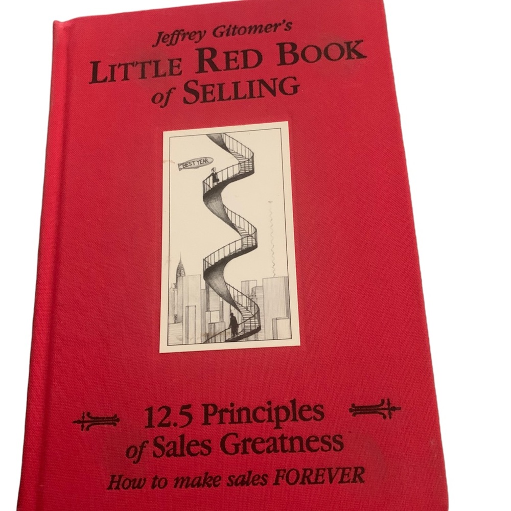 🔴 The Little Red Book of Selling HARDCOVER 2004 by Jeffrey Gitomer